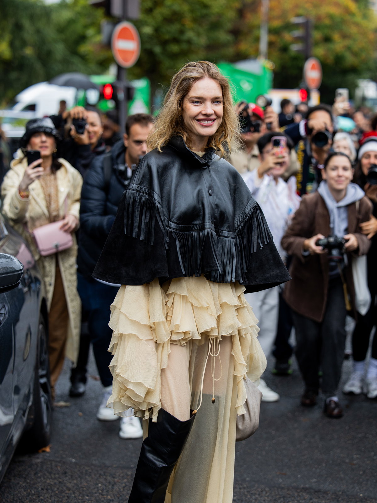 Lederjacke