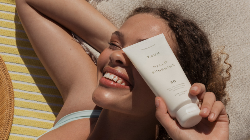 Sonnenpflege von V.SUN im Test: So sieht meine Routine im Sommer aus
