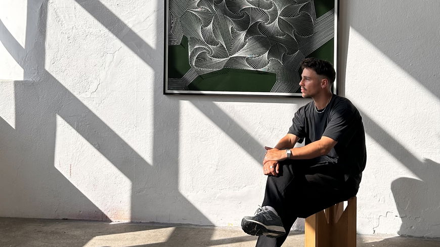 Mailand Design Week: Wie Valentin Elias Renner mit seiner Kunst Menschen verbindet