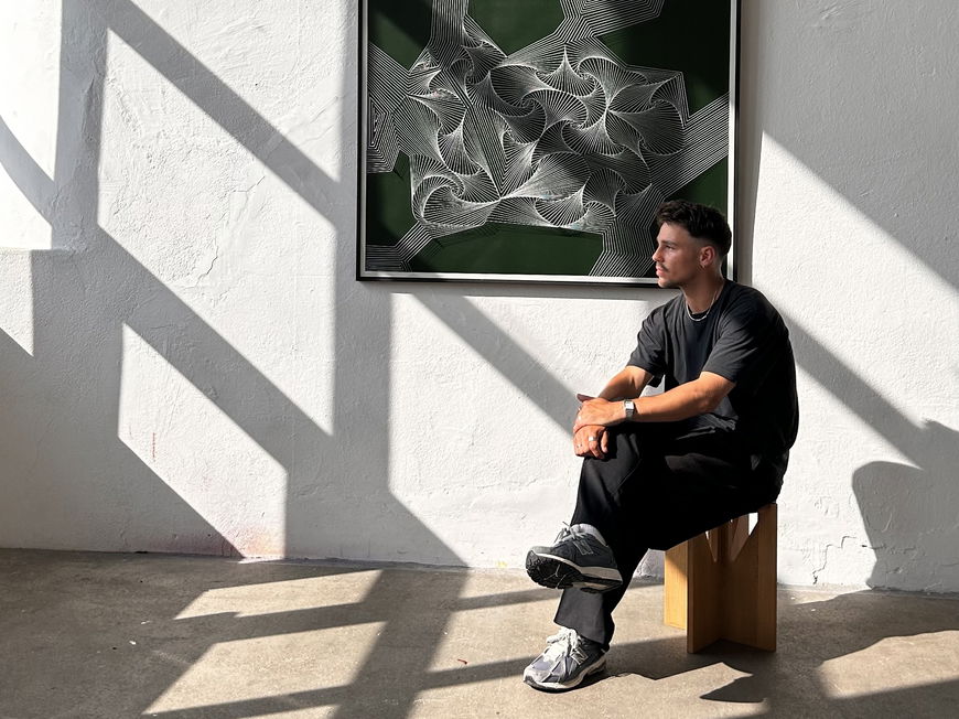 Mailand Design Week: Wie Valentin Elias Renner mit seiner Kunst Menschen verbindet