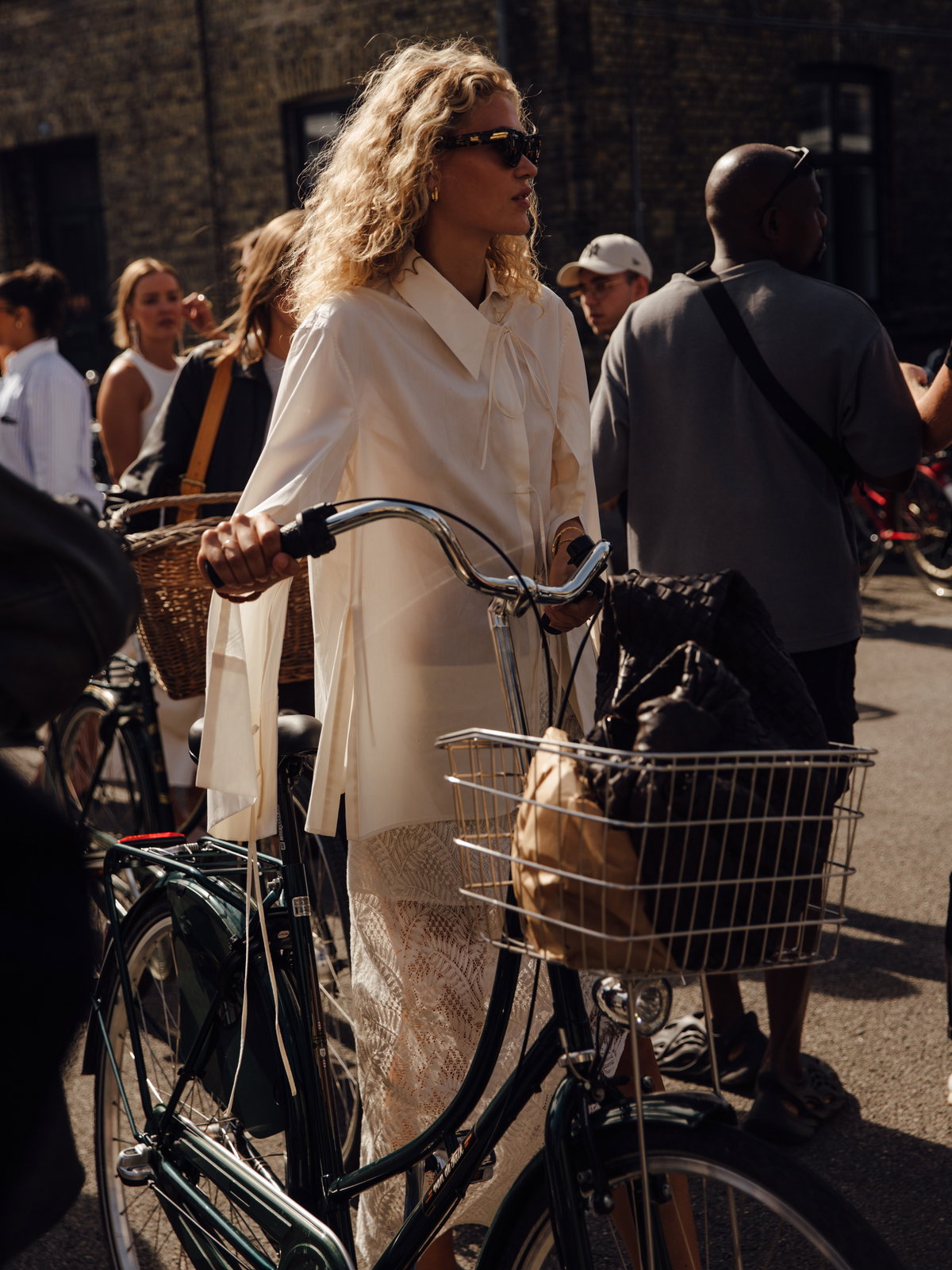 Frau in Kopenhagen