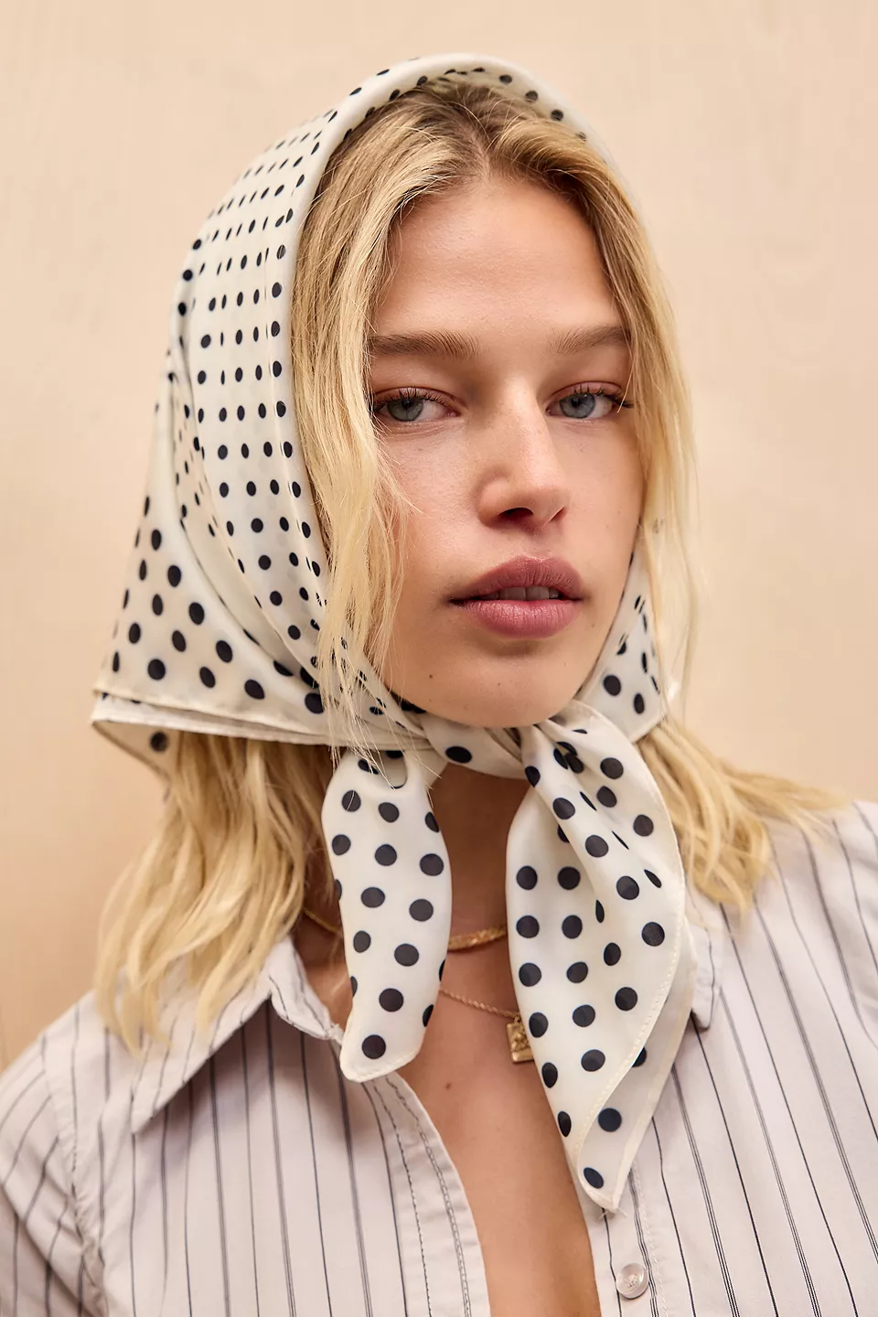 Polka Dot Kopftuch