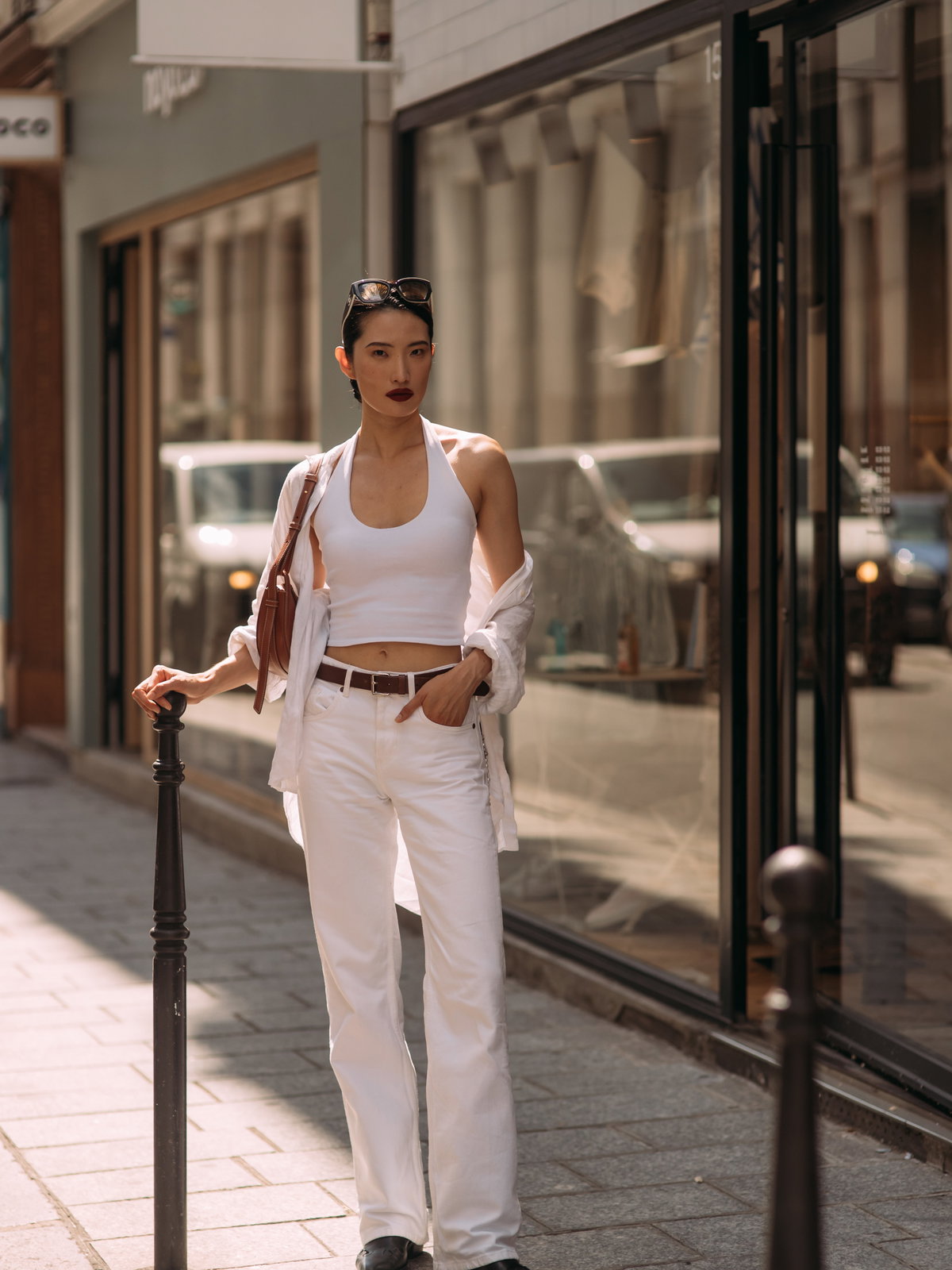 Neckholder Tops bei Hitze