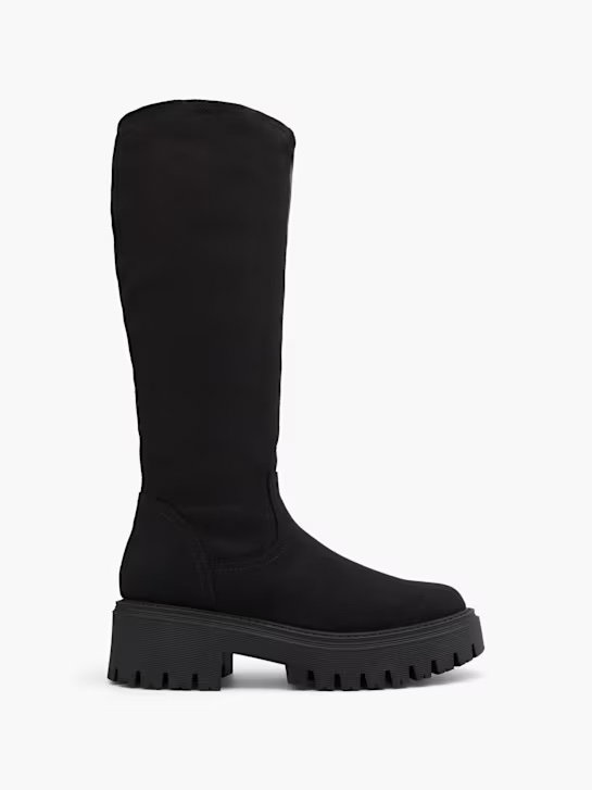 Stiefel in Wildlederoptik