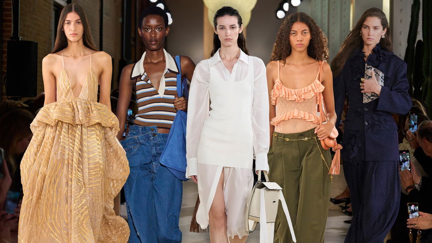 Die größten Trends der New York Fashion Week für Frühjahr/Sommer 2026
