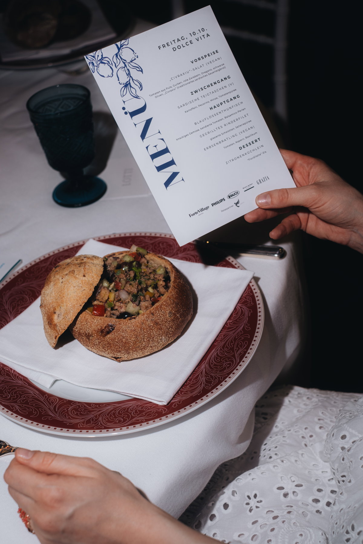 GRAZIA Creation Camp Dolce Vita Dinner