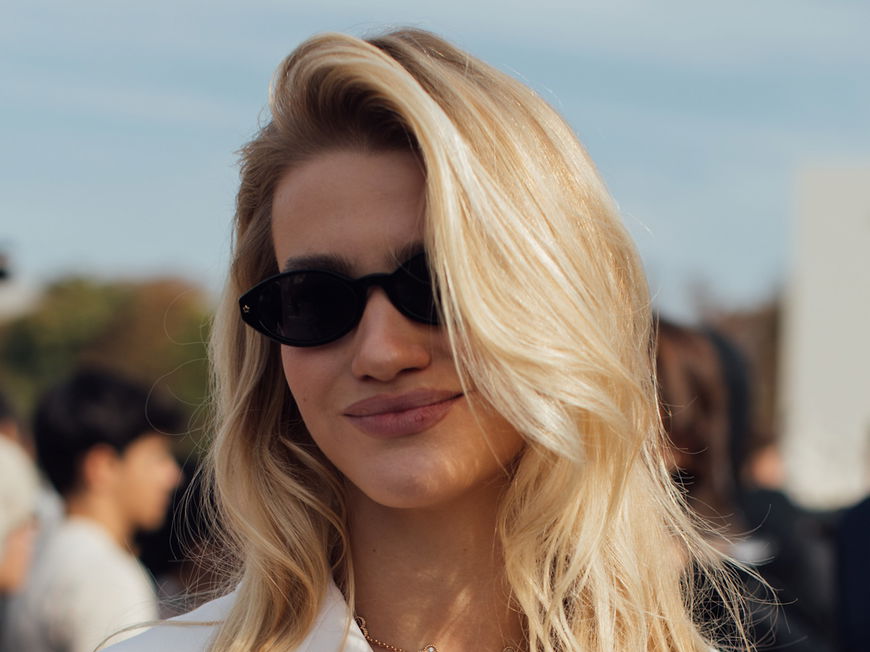 Blondes Haar
