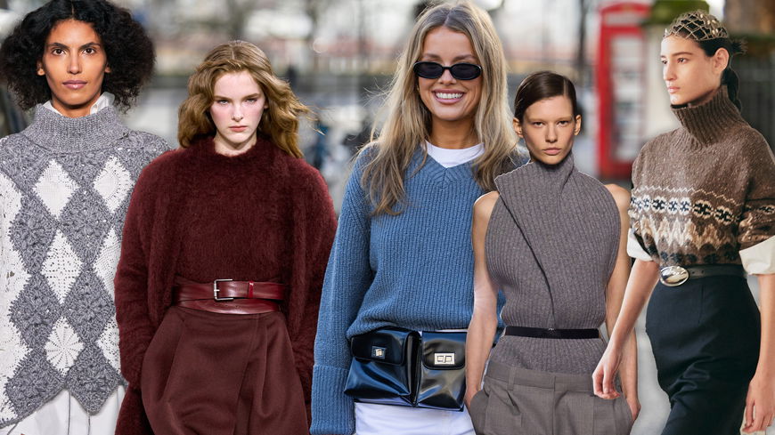 Diese Strick-Trends sind im Herbst und Winter 2025/2026 angesagt
