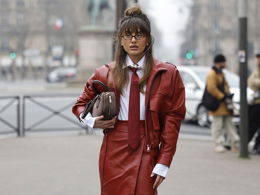 Mit Cherry Lederjacken entfliehen Mode-Insider dem Winter Blues