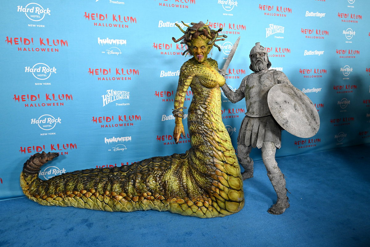 Heidi Klum Medusa-Kostüm 2025