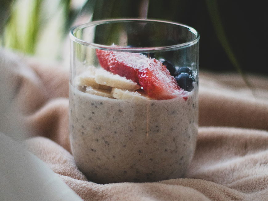 Overnight Oats mit Früchten