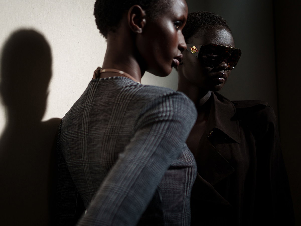 Models backstage