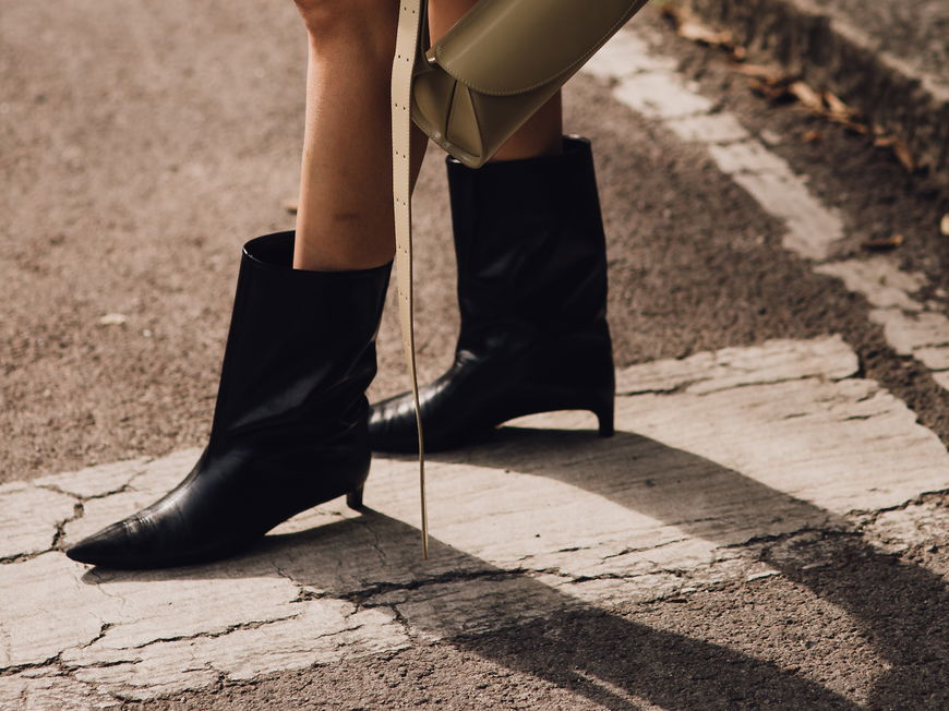 Stiefel mit Kitten Heels