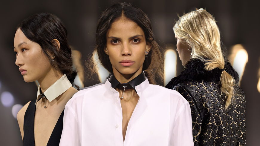 Fendi liefert uns bei der Mailand Fashion Week die einfachste Alltagsfrisur für 2026