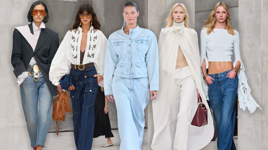 Die größten Jeans-Trends für Frühjahr/Sommer 2026
