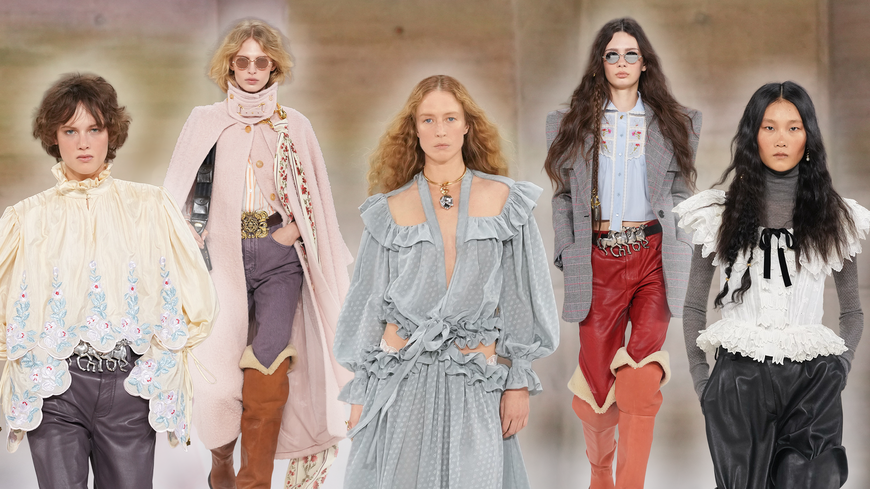 Ich war bei der Chloé Show in Paris und mein Mode-Herz schlägt im Folk-Rhythmus