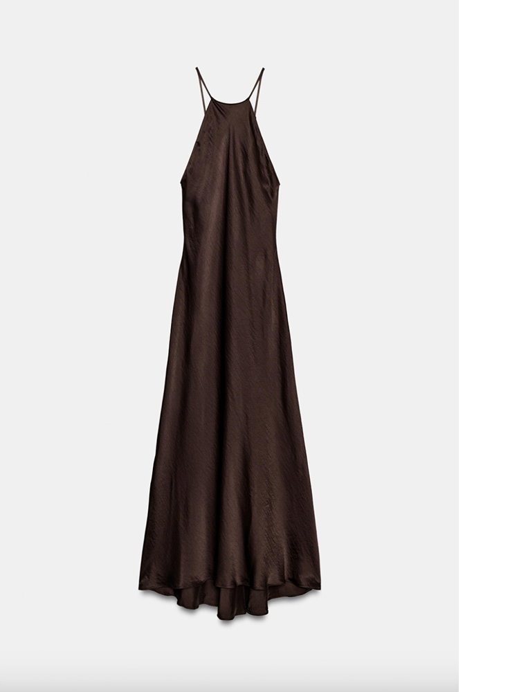 Neckholder Kleid Zara