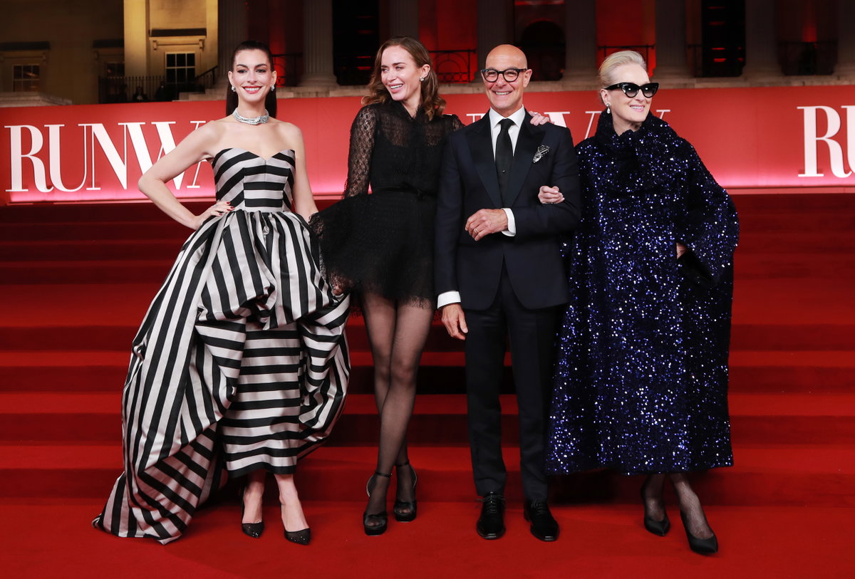 "Der Teufel trägt Prada 2": Die besten Looks der Presse-Tour