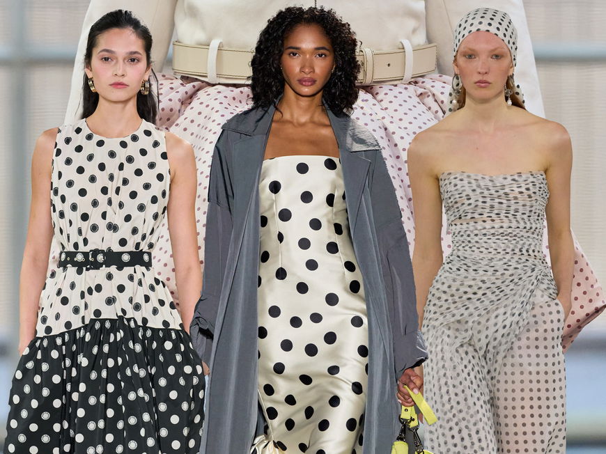 Polka Dots sehen wir im Sommer 2026 wieder überall