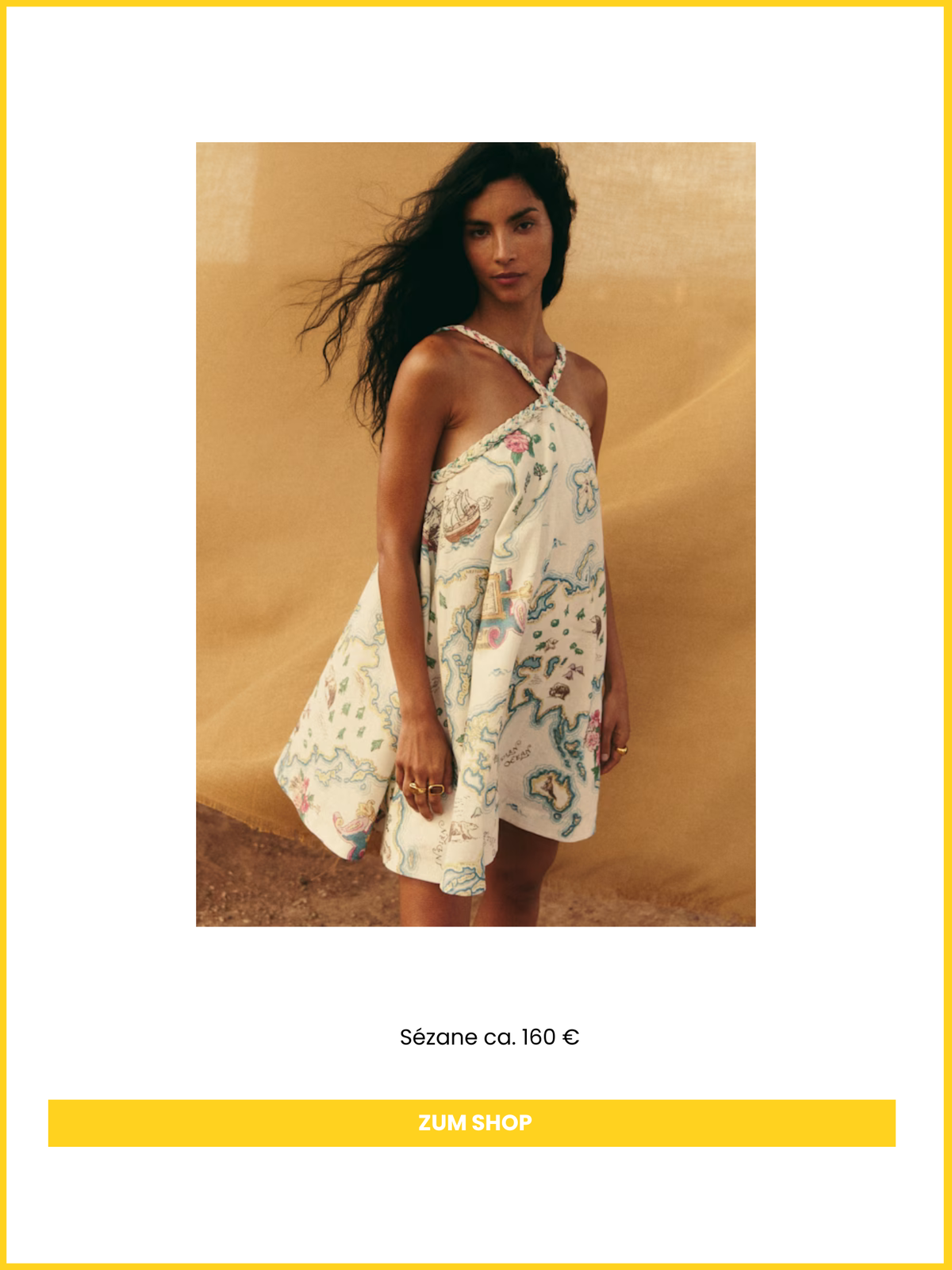 Sommer als Kleid: Dieses Sézane-Modell wollen gerade alle haben