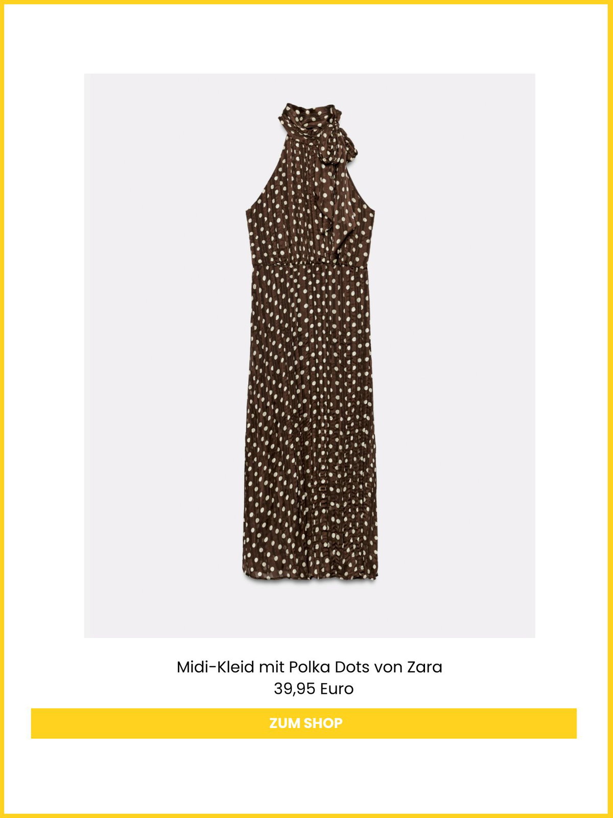Midi-Kleid von Zara