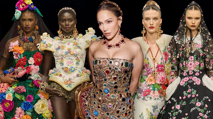 Direkt vom D&G-Runway: 3 Trends für den Göttinnen-Look diesen Sommer