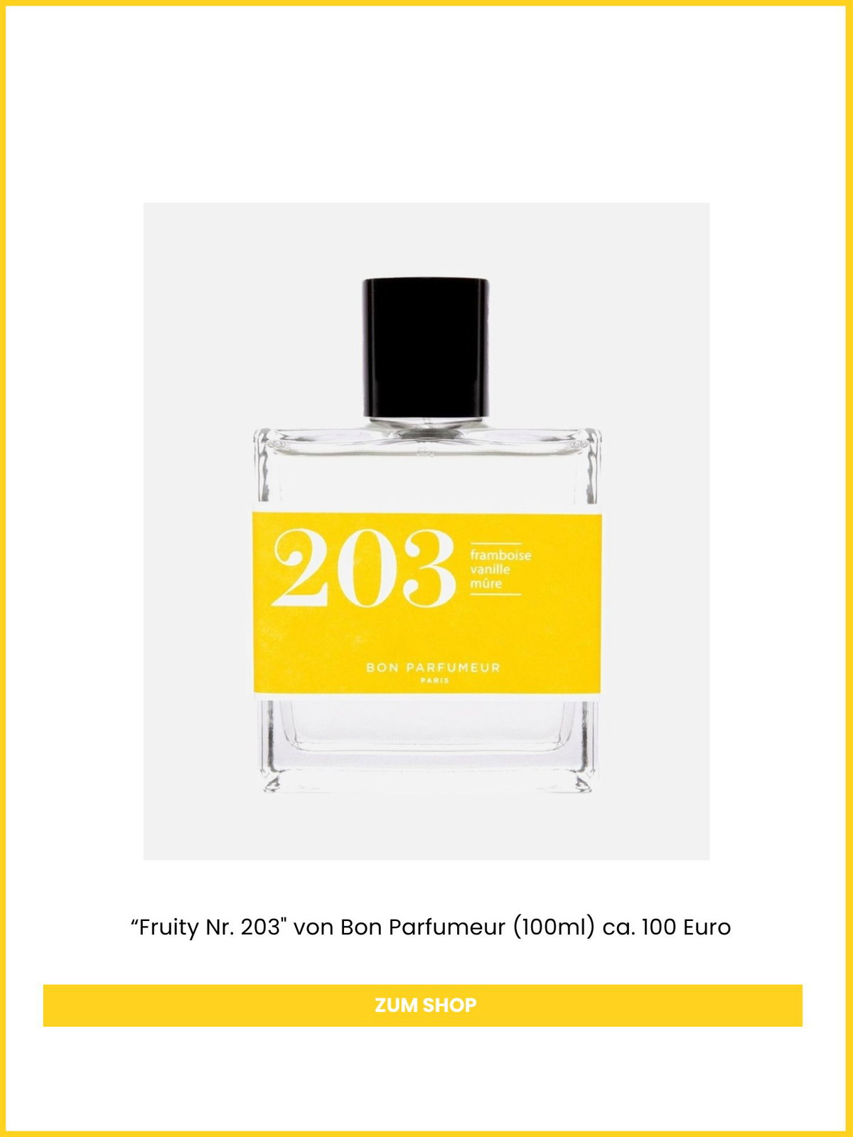 "Fruity Nr. 203" von Bon Parfumeur