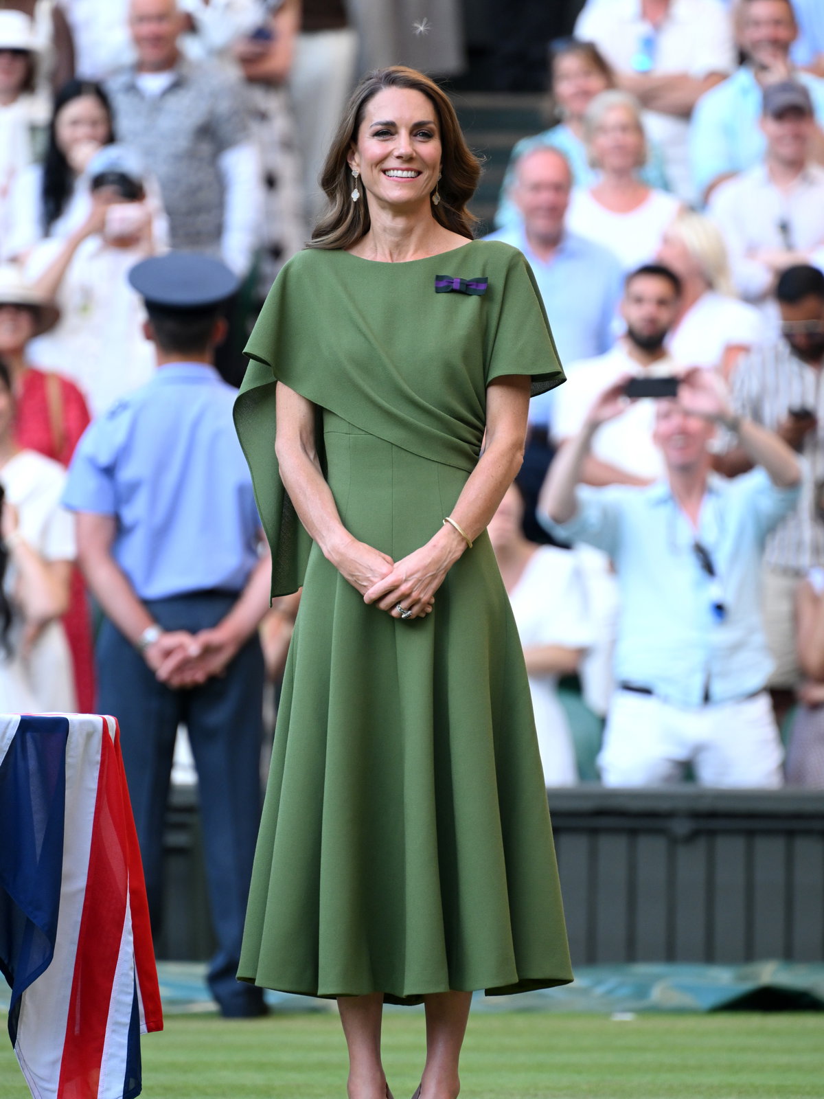 Prinzessin Kate trägt beim Wimbledon Finale die eleganteste Mini-Bag von DeMellier