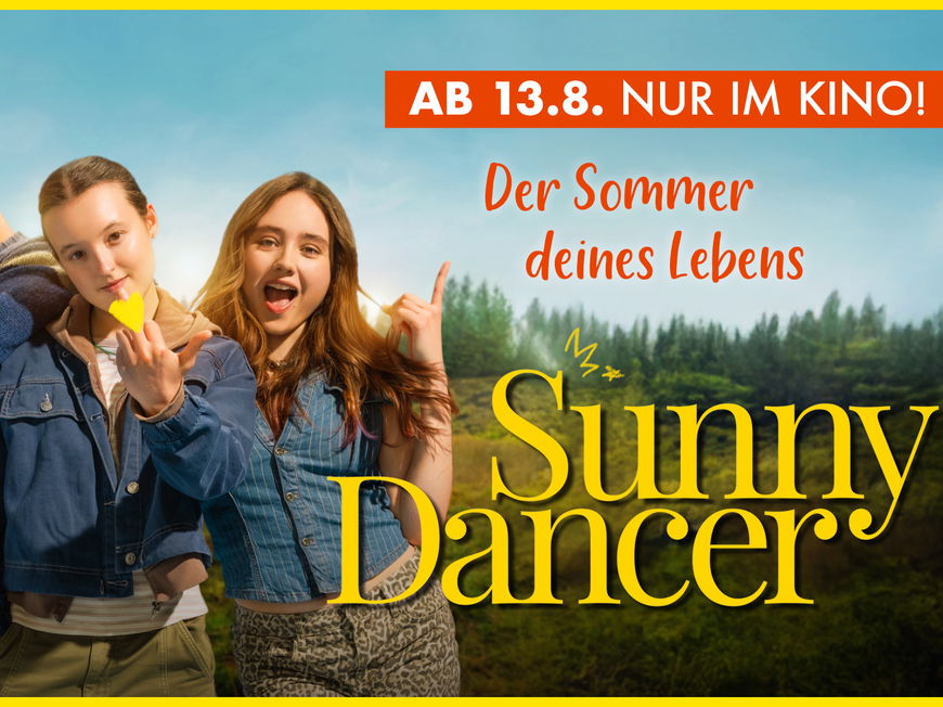 Gewinne Kinotickets zum Kinostart von SUNNY DANCER