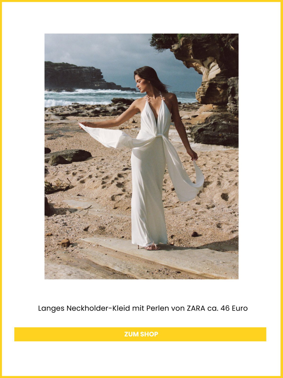 Weißes Kleid von ZARA