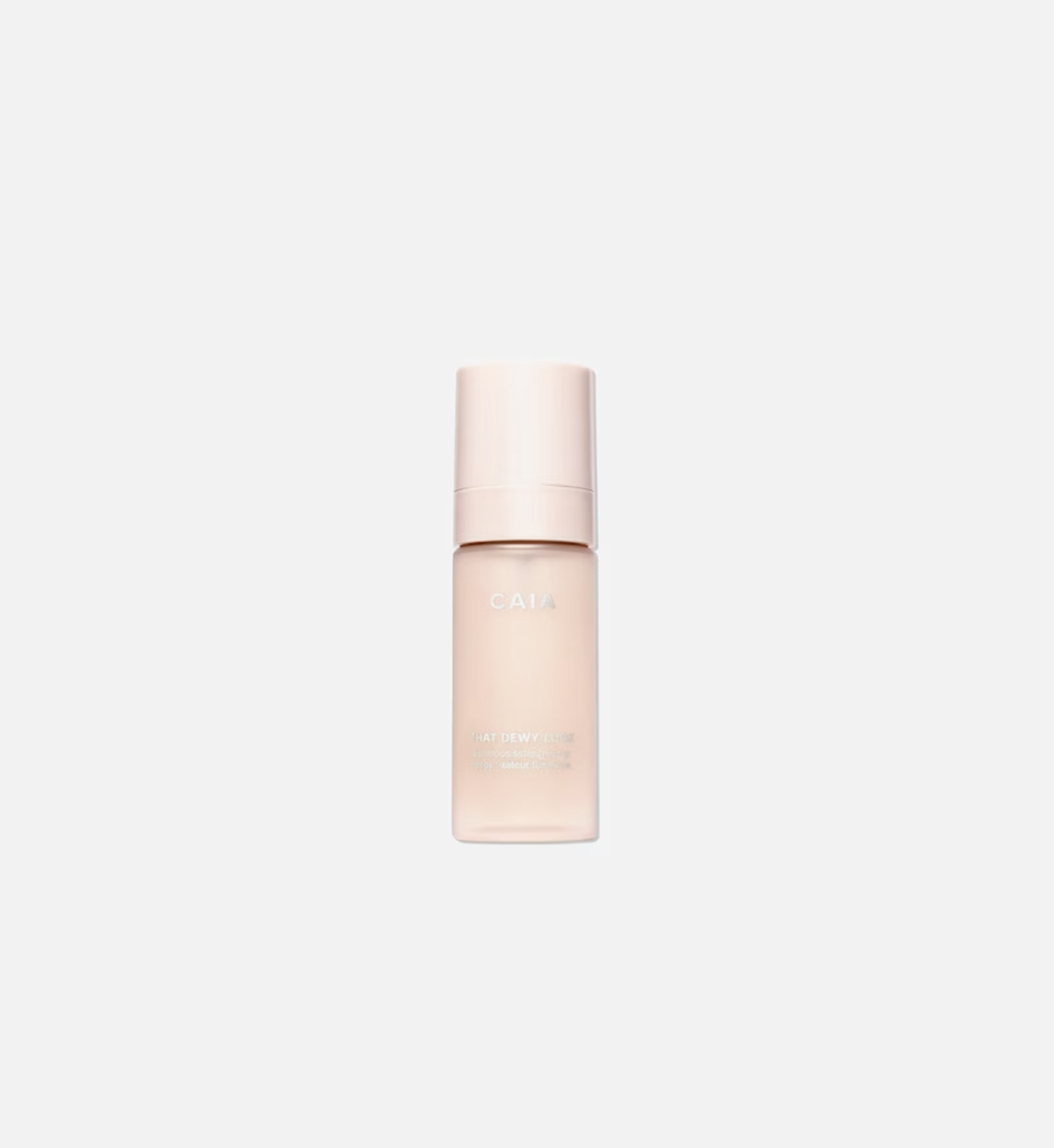 Caia Cosmetics "That Dewy Look Fixingspray": Dieses Mini-Fixierspray hat unsere Handtaschen erobert. Es legt sich als feiner Sprühnebel übers fertige Make-up, sorgt für einen strahlenden Dewy-Glow und lässt die einzelnen Produkte nahtlos miteinander verschmelzen. Praktisch: Es lässt sich auch direkt auf Pinsel oder Schwamm sprühen, um das Verblenden zu erleichtern. Der perfekte Begleiter für lange Sommertage, die nach einem frischen Auffrischer verlangen.