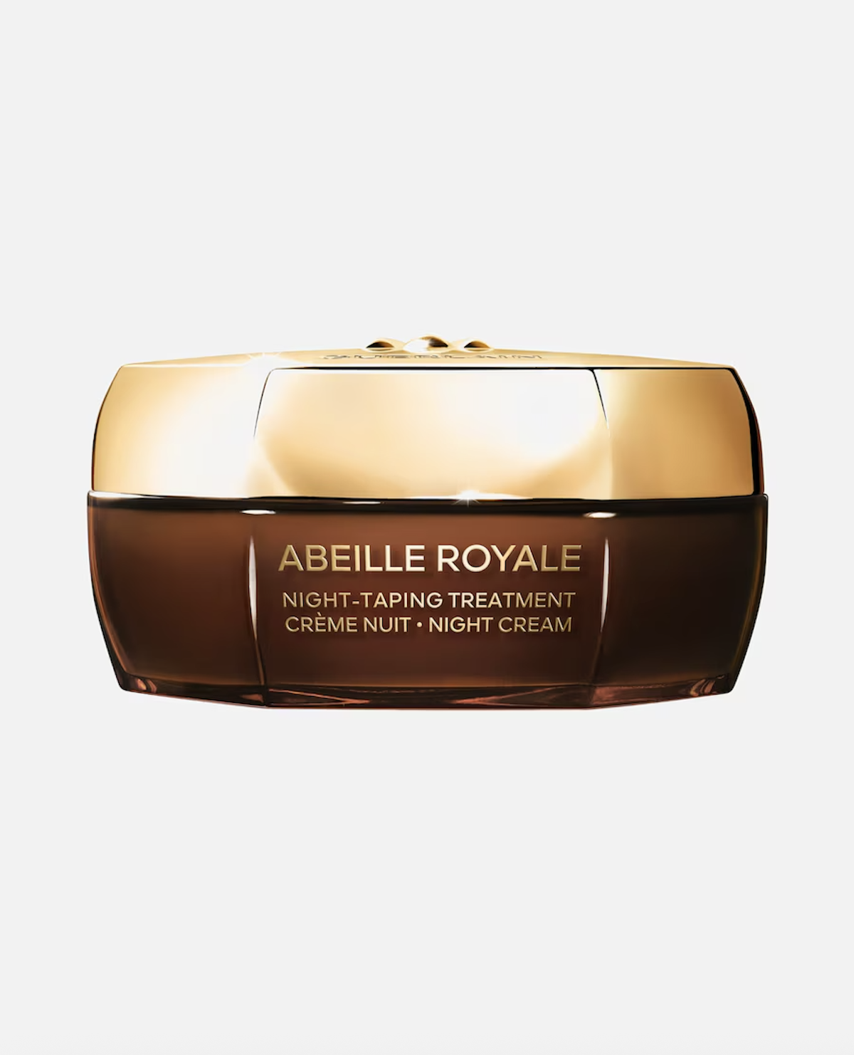 Guerlain "Abeille Royale Night-Taping Treatment": Für die Nacht setzen wir diesen Monat auf Guerlains Nachtcreme mit drei Honigsorten der Schwarzen Biene und der patentierten Face-Taping-Technologie. Sie soll die nächtliche Hautregeneration unterstützen und morgens für ein strafferes, definierteres Hautbild sorgen. Die cremige Textur zieht angenehm ein, ohne zu beschweren. Ein kleiner Luxusmoment im Bad, der sich am nächsten Tag im Spiegel bemerkbar macht.