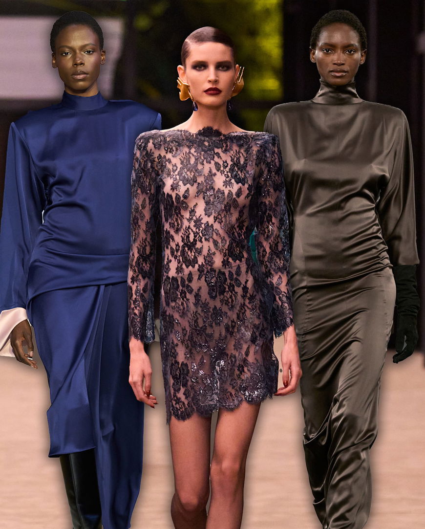 "80s Shoulder Dresses" dominieren im Herbst 2026 die Kleider-Trends