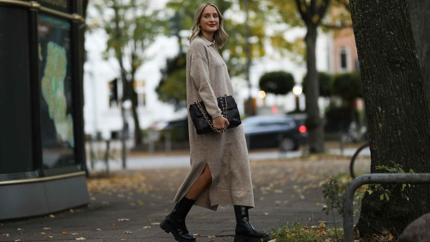 Herbst-Kleider 2022: Modelle aus Strick sind ein Muss – die 6 schönsten