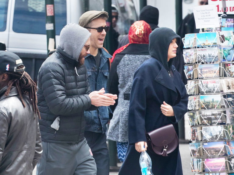 Blake Lively mit Ryan Reynolds & Jake Gyllenhaal in New York