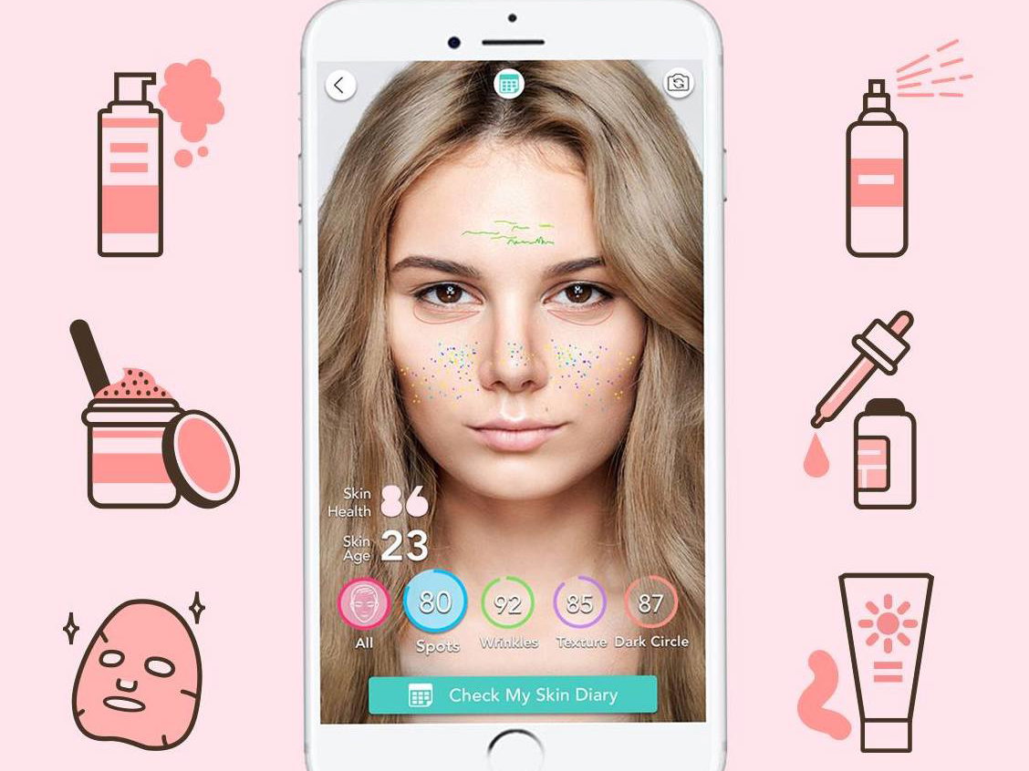 YouCam Make-up App