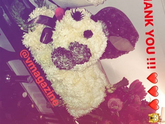 Gigi Hadid bekam von dem Ex ihrer Schwester einen Strauß Blumen geschenkt