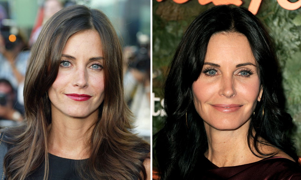 Courtney Cox früher und heute