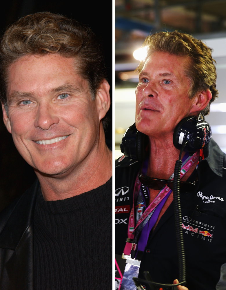David Hasselhoff: 2002 und 2013