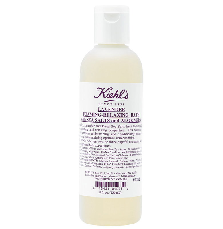 Beruhigt & pflegt: Badezusatz mit Meersalz und Aloe Vera von Kiehls, ca. 26 €