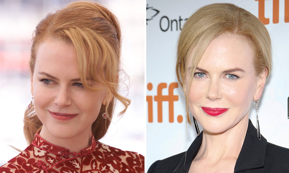 Nicole Kidman früher heute