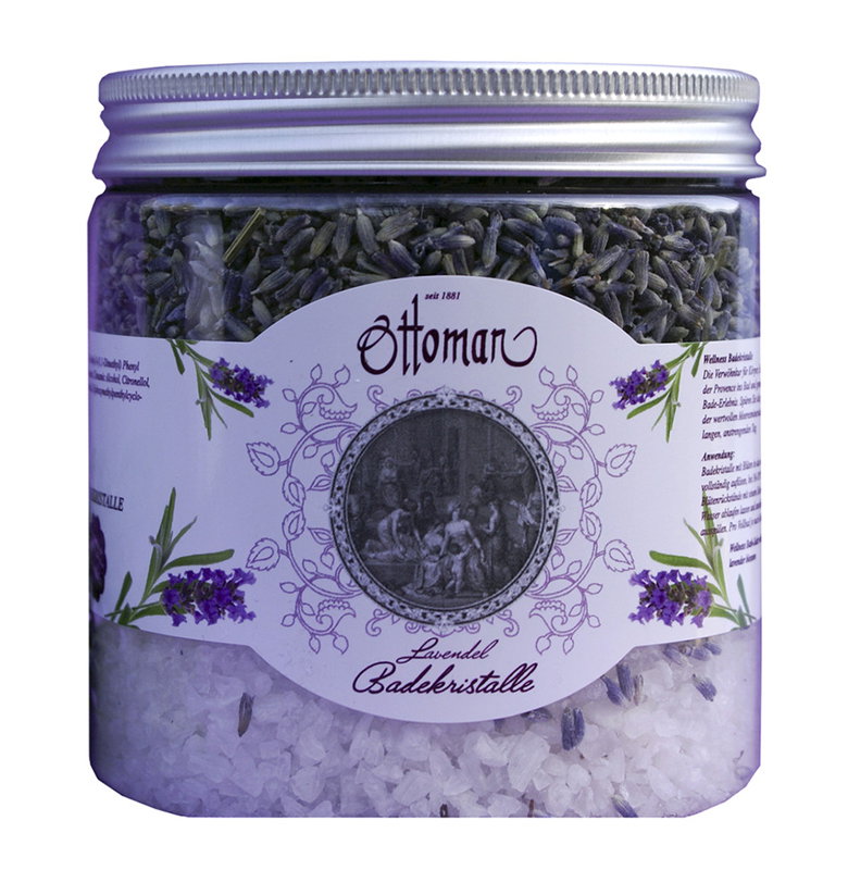 Lavendel-Badekristalle von Ottoman, ca. 6 €