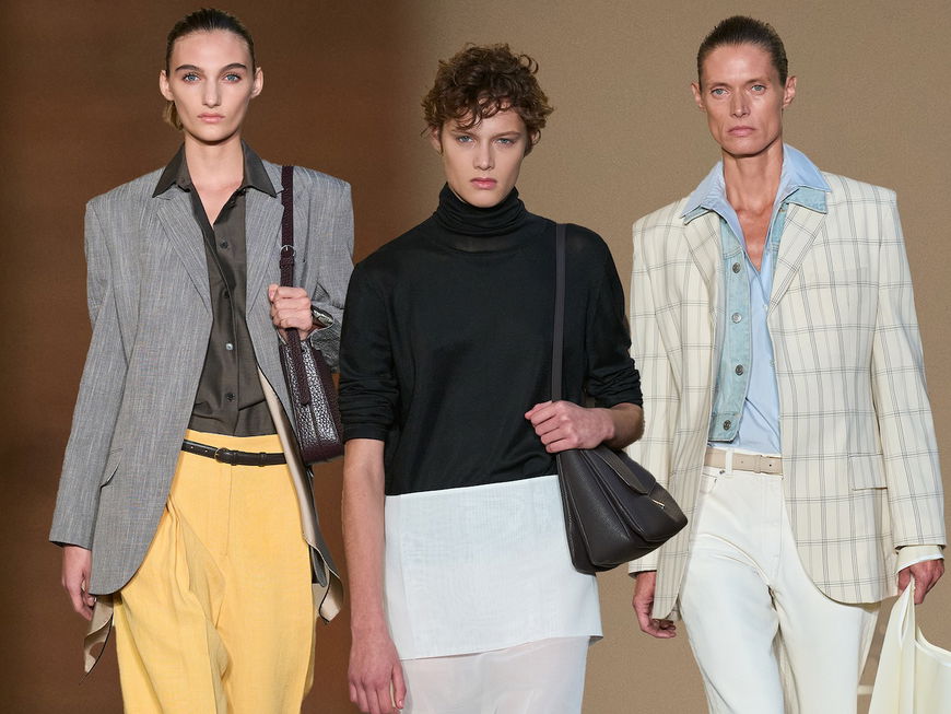 Diese 3 Looks der Calvin Klein Show würden wir sofort im Office tragen