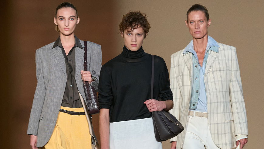 Diese 3 Looks der Calvin Klein Show würden wir sofort im Office tragen