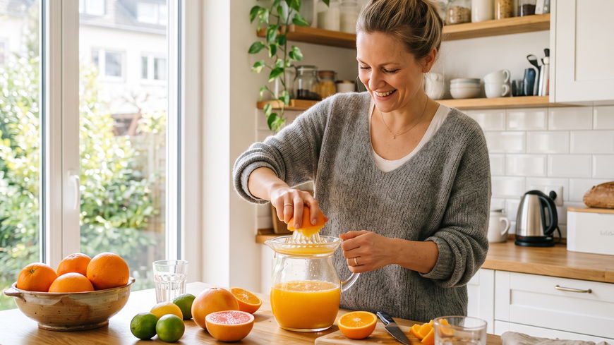 Self-Care beginnt in der Küche: Slow Juicer, Power-Mixer und richtig gutes Wasser