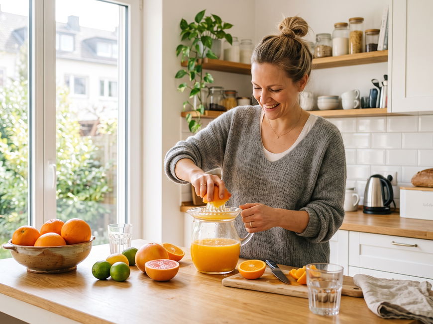 Self-Care beginnt in der Küche: Slow Juicer, Power-Mixer und richtig gutes Wasser