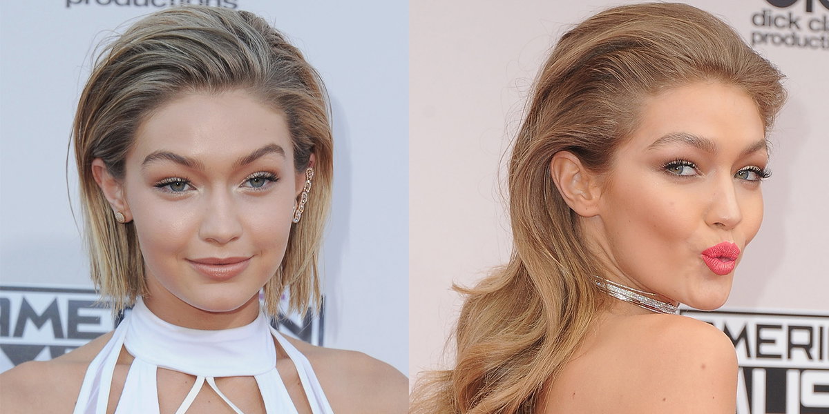 Huch, hat sich Gigi Hadid etwa wirklich von ihrer langen Mähne getrennt? Bei den American Music Awards 2015 zeigte sich die Beauty ultra-kurzen Haaren – die waren zwar nicht echt, sodass die Schere nicht wirklich angesetzt wurde, stehen dem Model aber extrem gut.