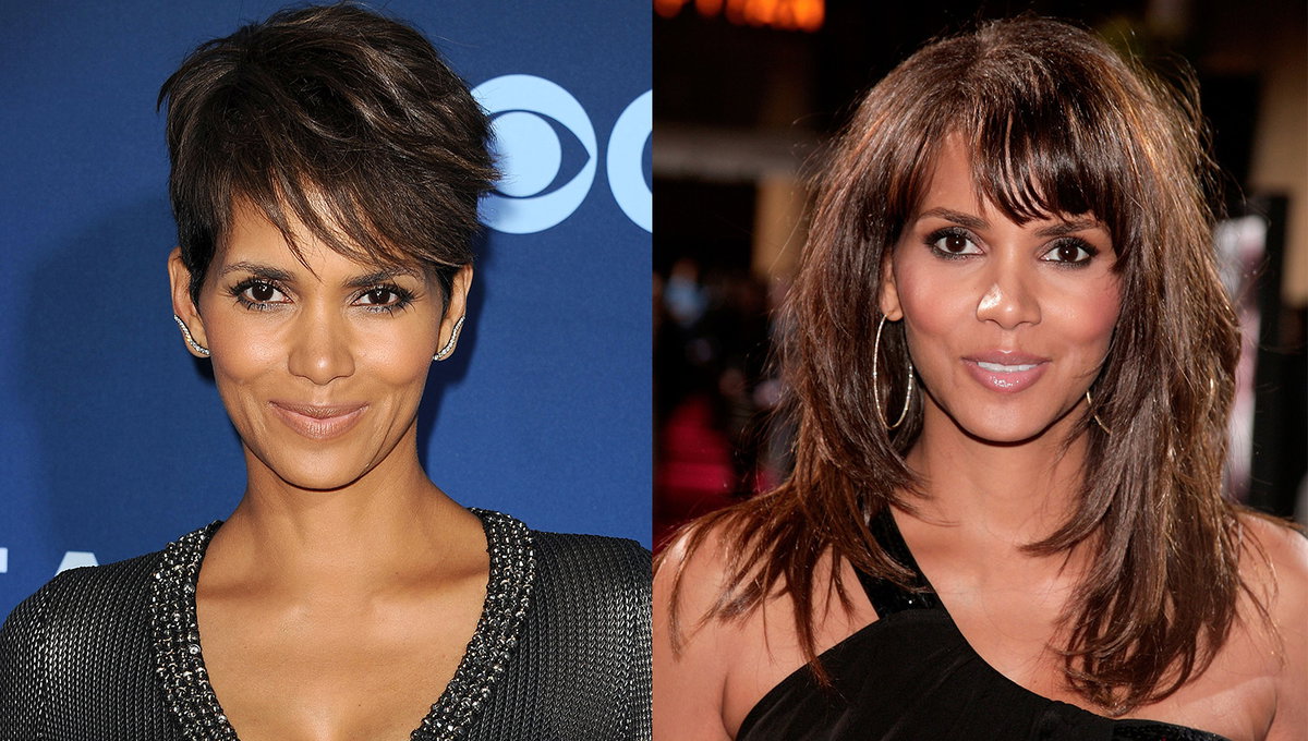 Auch an diesen super-stylischen Kurzhaarschnitt erinnern wir uns nur allzu gern zurücl, denn Halle Berry gehört defintiv zu den Frauen, die ihn tragen können. Ein fransiger Seitenpony lässt die Schauspielerin mindestens 5 Jahre jünger wirken.