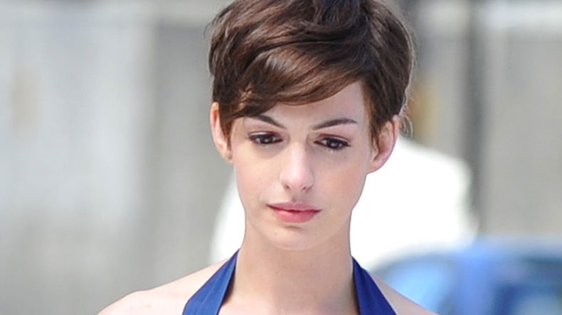 Über kurz oder lang: Anne Hathaway und ihr Pixie