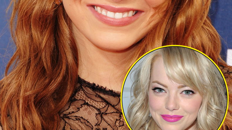 Emma Stone: Rot bis in die (Haar)Spitzen